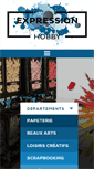 Mobile Screenshot of expressionhobby.be